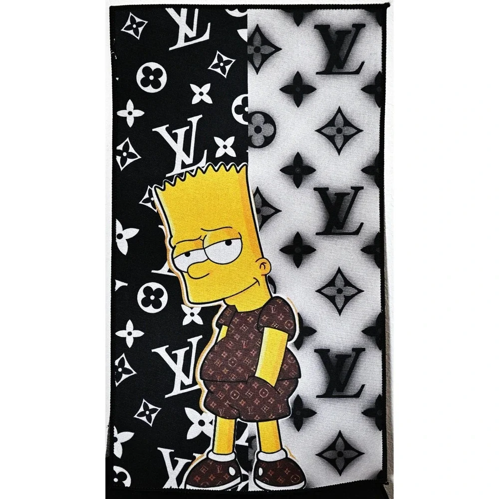 Designer Style Monogram Accent Rug Streetwear Hype Room Decor Carpet Wall Art‎